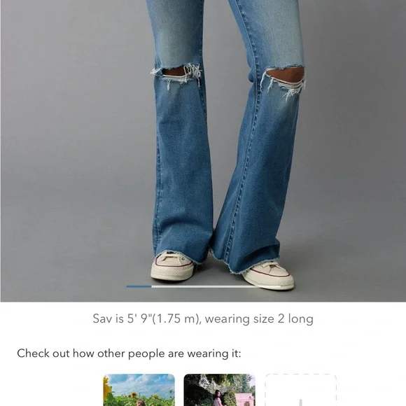 American Eagle Distressed Jeans NWT - Picture 1 of 6